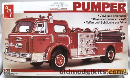 AMT 1/25 American LaFrance Pumper Fire Truck, PK6122 plastic model kit